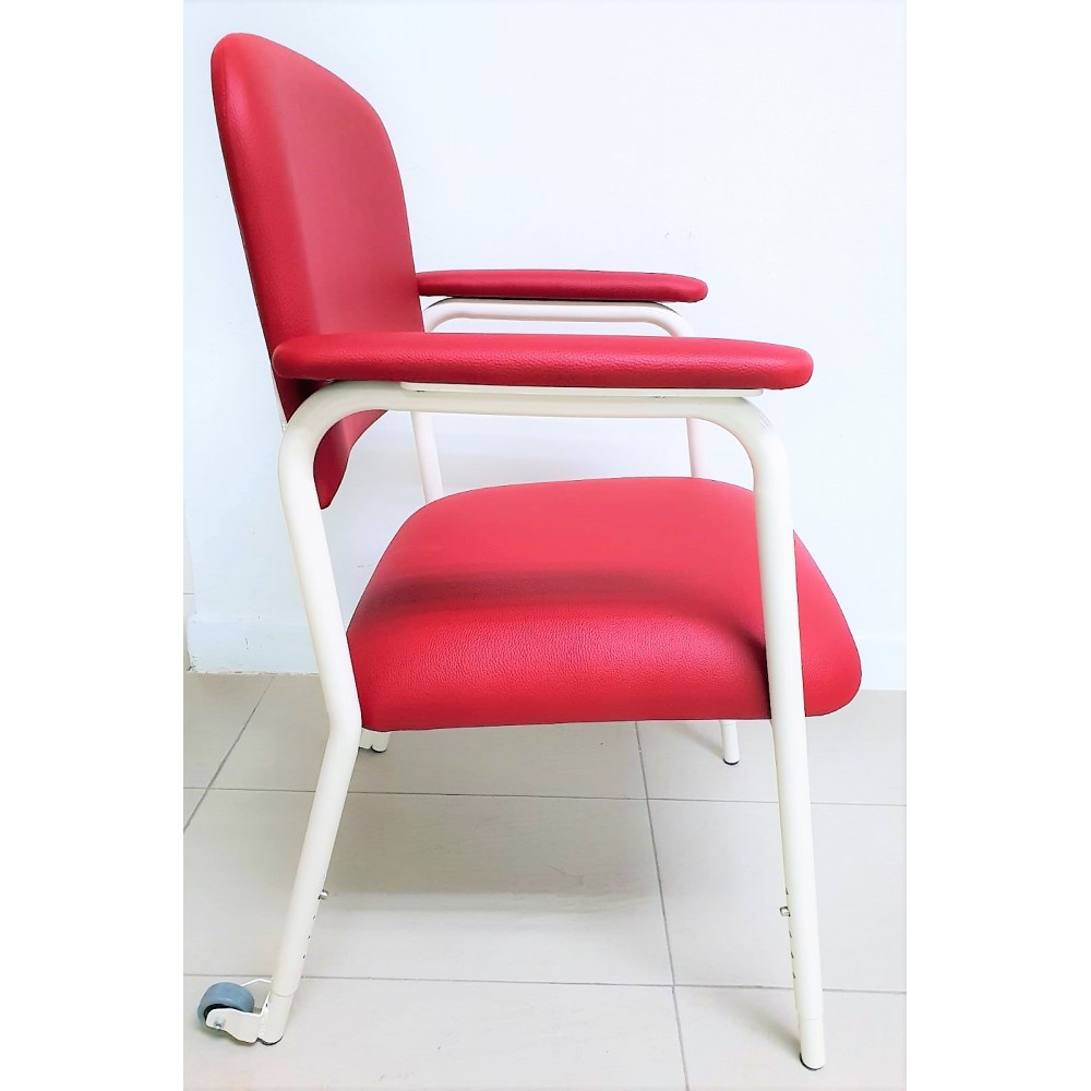 Height Adjustable Utility Chair after Hip Surgery Geriatric Chair